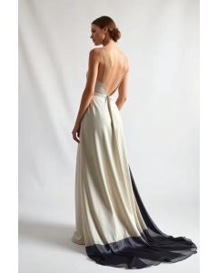 Satin Slip Wedding Dress