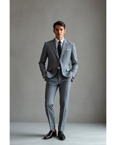 Chalk Stripe Three-Piece Suit