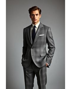 Navy Slim-Fit Suit