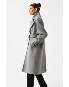 Belted Cashmere Coat