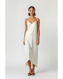 Fluid Silk Slip Dress